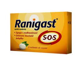 Ranigast 12 tabletek - szt.
