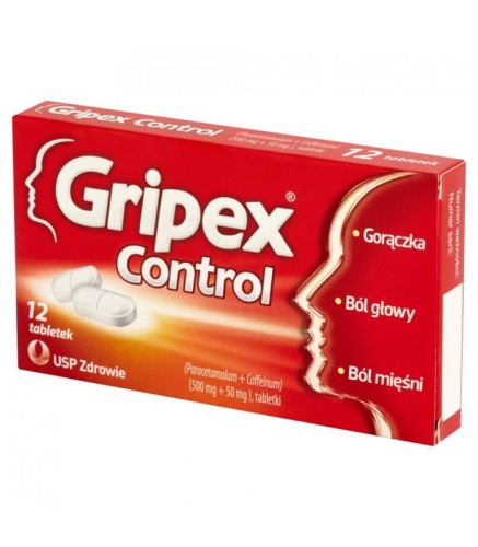 Gripex Control 12 tabletek - szt.