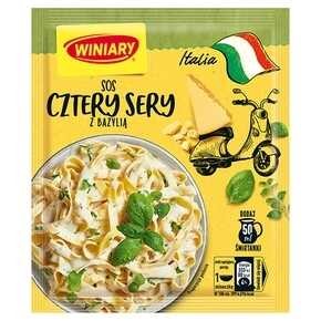Winiary - Italia Sos cztery sery z bazylią - 37 g