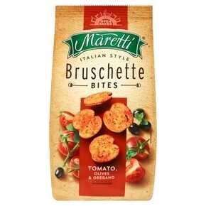 Bruschette Maretti - Chrupki chlebowe pomidory, oliwki i oregano - 70 g