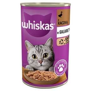 Whiskas - Mokra karma dla kotów z kaczką - 400 g