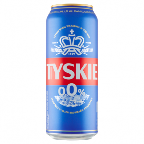 Tyskie - Piwo bezalkoholowe - 500 ml
