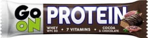 Sante Go On Baton proteinowy kakaowy w czekoladzie deserowej - 50 g