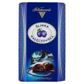Solidarność - Śliwka Nałęczowska w czekoladzie - 190 g