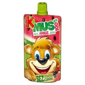 Kubuś - Mus 100% owoców arbuz jabłko aronia - 100 g
