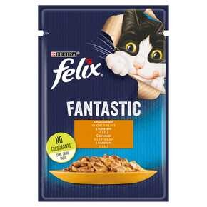 Purina Felix - Mokra karma dla kotów z kurczakiem w galaretce - 85 g