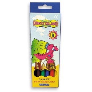 Flamastry 6 kolorów - szt.