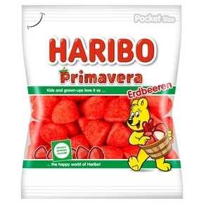 Haribo Primavera - Pianki cukrowe o smaku owocowym - 100 g