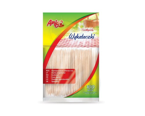 Amigo - Wykałaczki w woreczku - szt. (100 sztuk)
