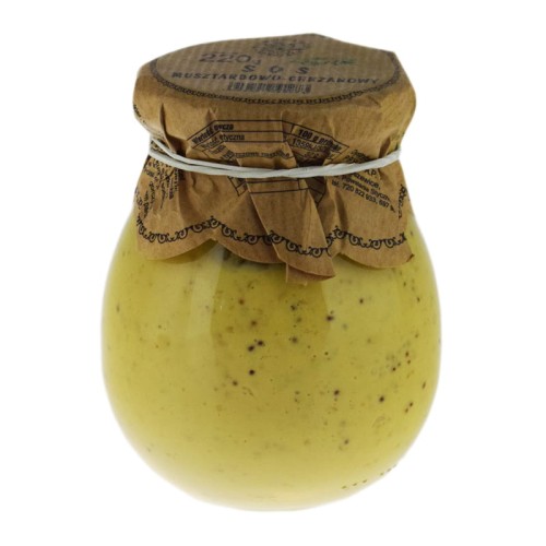 Nadwarciańskie Specjały - Sos musztardowo-chrzanowy - 220 g