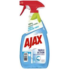Ajax Triple Action - Płyn do szyb w sprayu - 500 ml