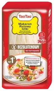 Tao Tao - Makaron ryżowy nitki - 200 g