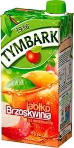 Tymbark - Napój jabłkowo-brzoskwiniowy - 1 l