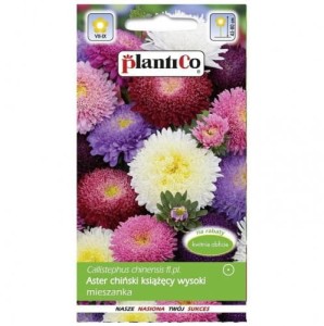 Plantico - Nasiona Aster chiński książęcy wysoki mieszanka - 1 g