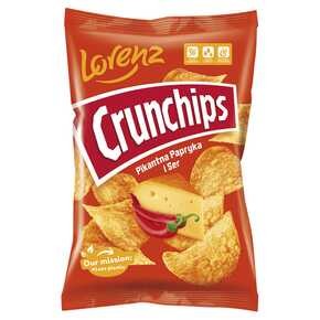 Crunchips - Chipsy ziemniaczane Pikantna papryka & Ser - 140 g