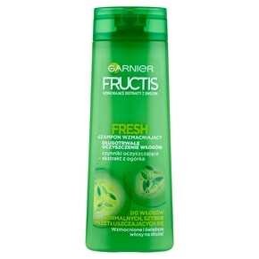 Garnier Fructis Fresh - Szampon wzmacniający do włosów normalnych szybko przetłuszczających się - 400 ml