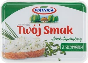PIątnica - Twój Smak Serek śmietankowy ze szczypiorkiem - 135 g