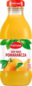 SOK FORTUNA POMARANCZA 100% 300ML BUT BZW