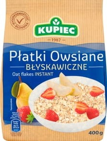 Kupiec - Płatki owsiane błyskawiczne - 400 g