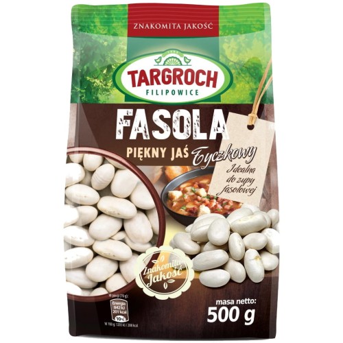 Targroch - Fasola Piękny Jaś tyczkowy - 500 g
