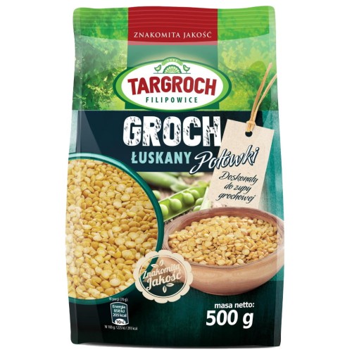 Targroch - Groch łuskany połówki - 500 g