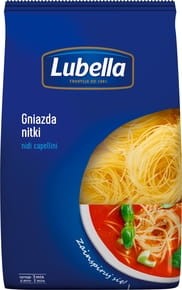 Lubella Classic Makaron gniazda nitki - 400 g