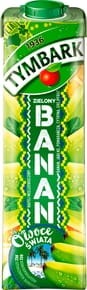 Tymbark Owoce Świata Napój wieloowocowy Zielony banan - 1 l