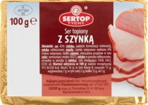 Sertop - Ser topiony z szynką - 100 g