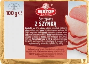 Sertop - Ser topiony z szynką - 100 g