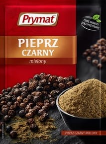 Prymat Pieprz czarny mielony - 20 g