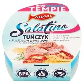 Graal Salatino - Tuńczyk z kuskusem perłowym i suszonymi pomidorami - 160 g