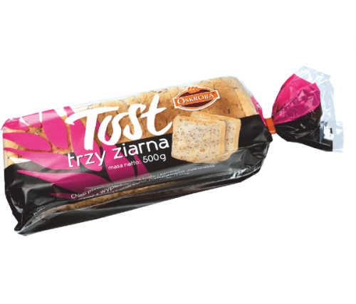 Oskroba - Chleb tostowy pełnoziarnisty - 500 g
