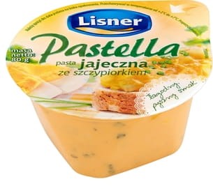 Lisner Pastella Pasta jajeczna ze szczypiorkiem - 80 g