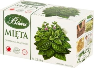 Bifix Mięta Herbatka ziołowa - 40 g (20 torebek)