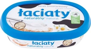 Łaciaty - Serek śmietankowy naturalny - 135 g