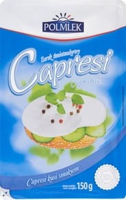 Polmlek - Serek Capresi śmietankowy w plastrach - 150 g