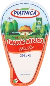 Piątnica Twaróg wiejski tłusty - 250 g