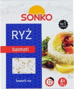 Sonko Ryż basmati - 400 g (4 x 100 g)