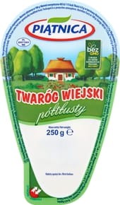 Piątnica Twaróg wiejski półtłusty - 250 g