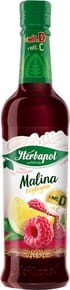 Herbapol Syrop owocowy o smaku malinowo-cytrynowym - 420 ml