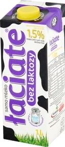 Łaciate - Mleko UHT bez laktozy 1,5% - 1 l