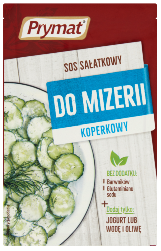 Prymat Sos sałatkowy do mizerii koperkowy - 9 g