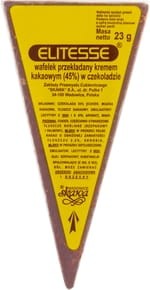Skawa Elitesse Wafelek przekładany kremem kakaowym w czekoladzie - 23 g