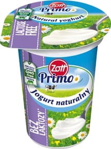 Zott Primo Jogurt naturalny bez laktozy - 180 g