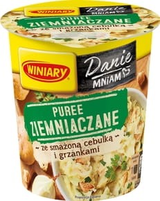 Winiary - Puree ziemniaczane ze smażoną cebulką i grzankami - 59 g