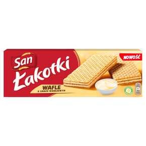 San Łakotki - Wafle o smaku waniliowym - 146 g