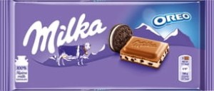 Milka - Czekolada mleczna oreo - 100 g