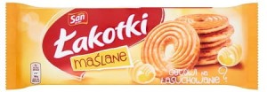 San Łakotki - Ciastka maślane - 168 g