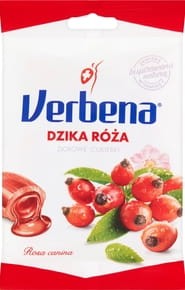 Verbena - Cukierki ziołowe dzika róża - 60 g