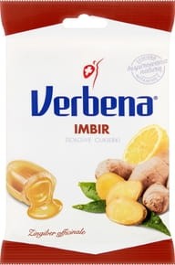 Verbena - Cukierki ziołowe imbir - 60 g